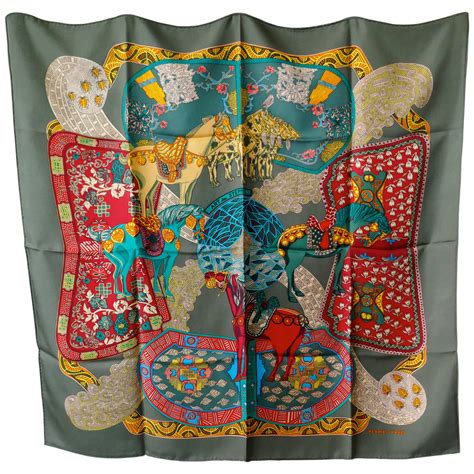 hermes scarf artist signature|Hermes scarves catalogue.